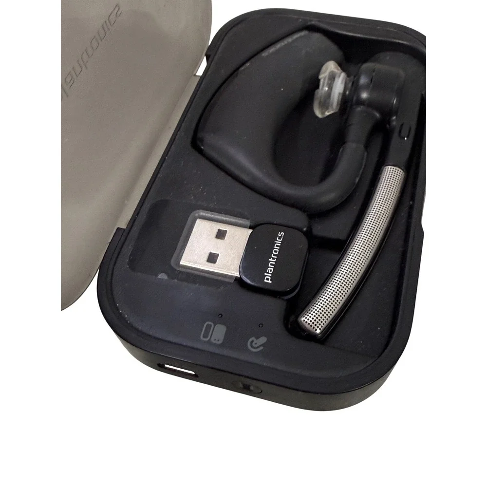 Plantronics Voyager Legend Bluetooth Headset with Charging Case and USB Dongle